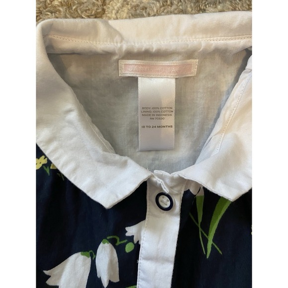 Girls Bundle 2 Dresses Outfits Janie And Jack Baby 12 24 18 Months Church - Picture 4 of 10